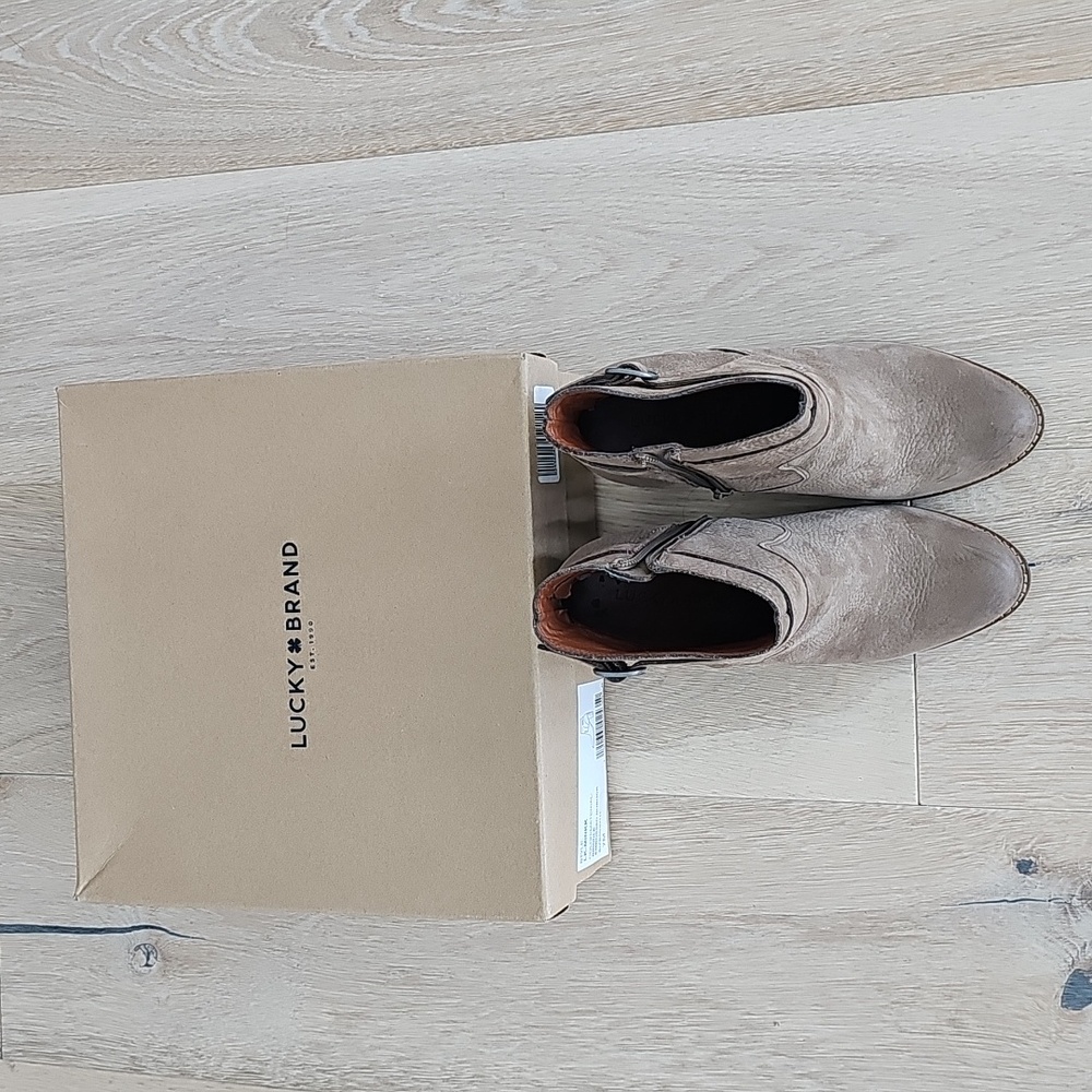 Lucky Brand Minkk Nubuck Booties